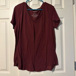 Torrid Burgundy Shirt